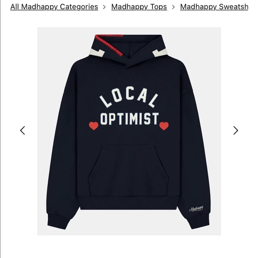 Madhappy university alumni sweatshirt